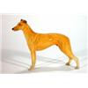 Image 1 : Hand painted Beswick tan greyhound, marks t…