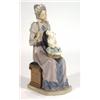 Image 1 : Hand painted seated Lladro figurine, 'Darni…