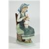 Image 1 : Hand painted seated Lladro figurine arrangi…