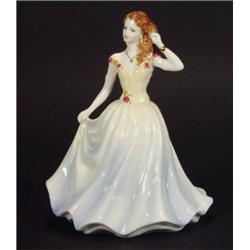 Hand painted Coalport 'Ladies of Fashion' f…