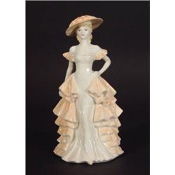 Hand painted Coalport Ladies of Fashion fig…