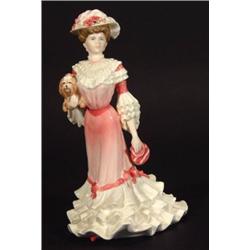 Hand painted Coalport Golden Age figurine '…