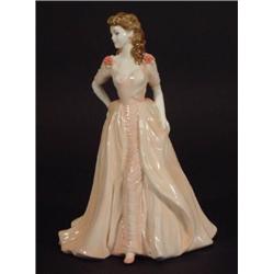 Hand painted Coalport Ladies of Fashion fig…