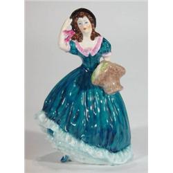 Hand painted Coalport figurine 'Breeze' mar…