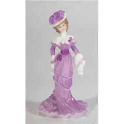 Hand painted Coalport figurine 'Lady Rose' …