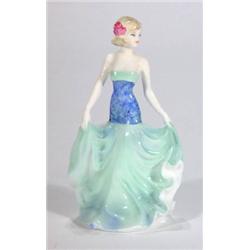 Hand painted Coalport figurine 'Lisa' marks…