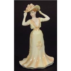 Hand painted Coalport figurine 'Debutante M…