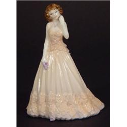 Hand painted Coalport figurine 'Jane' marks…