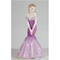 Hand painted Coalport figurine 'Debutante A…