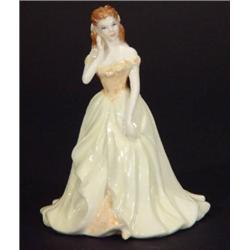 Hand painted Coalport figurine 'Debutante L…