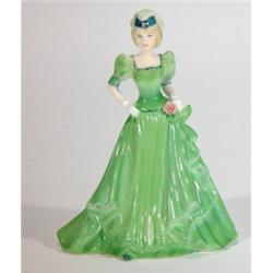 Hand painted Coalport figurine 'Debutante S…