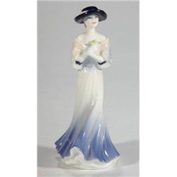 Hand painted Coalport figurine 'Debutante T…