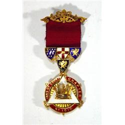 Silver and enamel Inns of Court Chapter Mas…