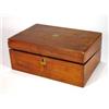 Image 1 : Victorian Mahogany writing slope with fitte…