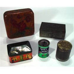 Selection of assorted tins including Sharps…