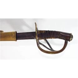 Victorian military sword in scabbard with w…