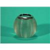 Image 1 : Silver topped cut glass globular shaped mat…