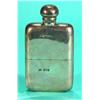 Image 1 : Rectangular silver hip flask, London 1911, …