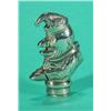 Image 1 : Sterling silver Punch's head vesta, 7cm hig…