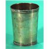 Image 1 : Cylindrical sterling silver beaker, 11cm hi…