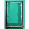 Image 1 : Rectangular silver photo frame with engine …