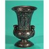 Image 1 : Victorian silver vase heavily embossed with…