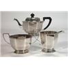 Image 1 : Three piece Mappin & Webb Art Deco silver p…