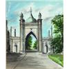 Image 1 : Framed watercolour of the Brighton Pavilion…