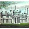 Image 1 : Framed watercolour of Brighton Pavilion sig…