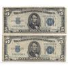 Image 1 : 1934 $5 Silver Certificate Currency Lot of 2