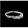 Image 1 : 0.25 ctw Diamond Ring - 14KT White Gold