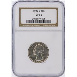 1932-S NGC XF45 Washington Quarter