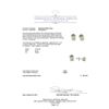 Image 3 : 1.35 ctw Diamond Stud Earrings - 14KT White Gold