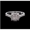 Image 2 : 1.34 ctw Diamond Ring - 14KT White Gold