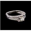 Image 1 : 1.00 ctw Diamond Ring 18KT White Gold
