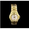 Image 1 : Baume & Mercier 18KT Yellow Gold Diamond Ladies Watch