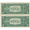 Image 2 : 1957 $1 Silver Certificate Currency Lot of 2