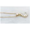 Image 6 : 0.38 ctw Diamond Pendant - 14KT Yellow Gold