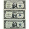 Image 1 : 1935 Choice Uncirculated $1 Silver Certificate Currency Lot of 3