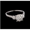 Image 1 : 1.50 ctw Diamond Ring - 14KT White Gold