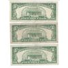 Image 2 : 1963 $5 Red Seal Bill Lot of 3