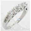 Image 3 : 0.68 ctw Diamond Ring - 14KT White Gold