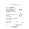 Image 4 : EGL USA Cert 1.32 ctw Diamond Ring - 18KT White Gold