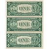 Image 2 : 1935 Choice Uncirculated $1 Silver Certificate Currency Lot of 3