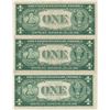 Image 2 : 1935 Choice Uncirculated $1 Silver Certificate Currency Lot of 3