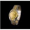 Image 2 : Rolex Two-Tone Vintage DateJust Men's Watch