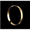 Image 2 : Diamond Cut Bangle Bracelet - 18KT Yellow Gold