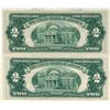 Image 2 : 1953 $2 AU Uncirculated Certificate Currency Lot of 2