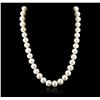 Image 2 : 14KT White Gold Pearl Necklace