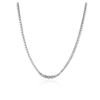 Image 1 : 14KT White Gold 3.49 ctw Diamond Necklace